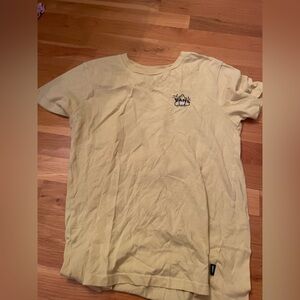 Vans Yellow Short Sleeve Tee